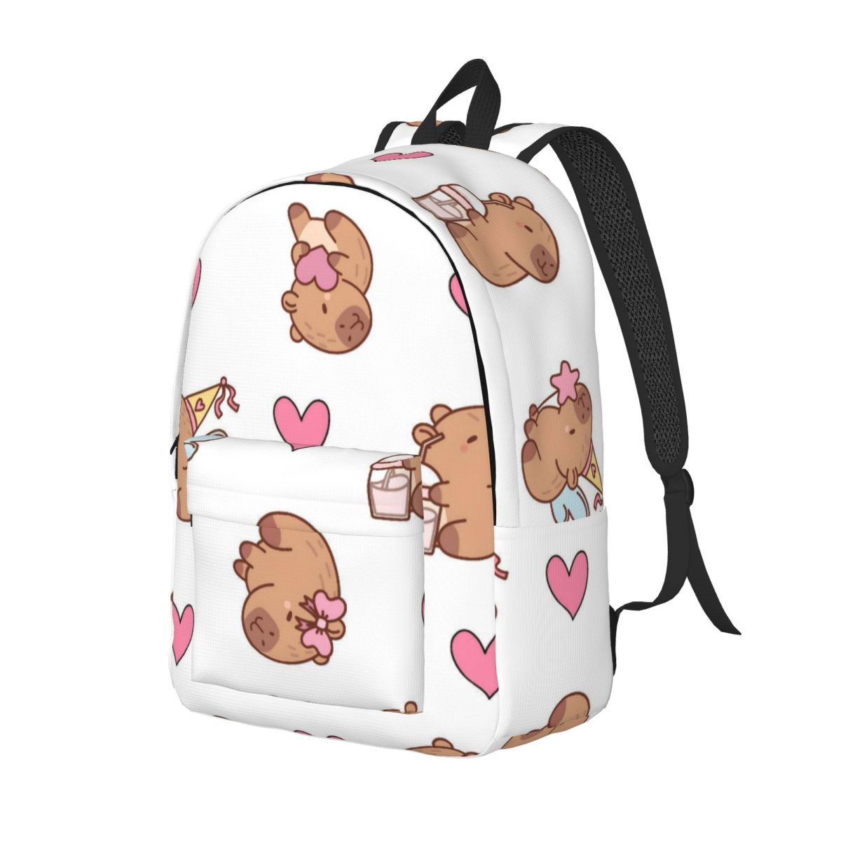 Mochila de capibara, escuela s - School Backpack Teen reseña y precio