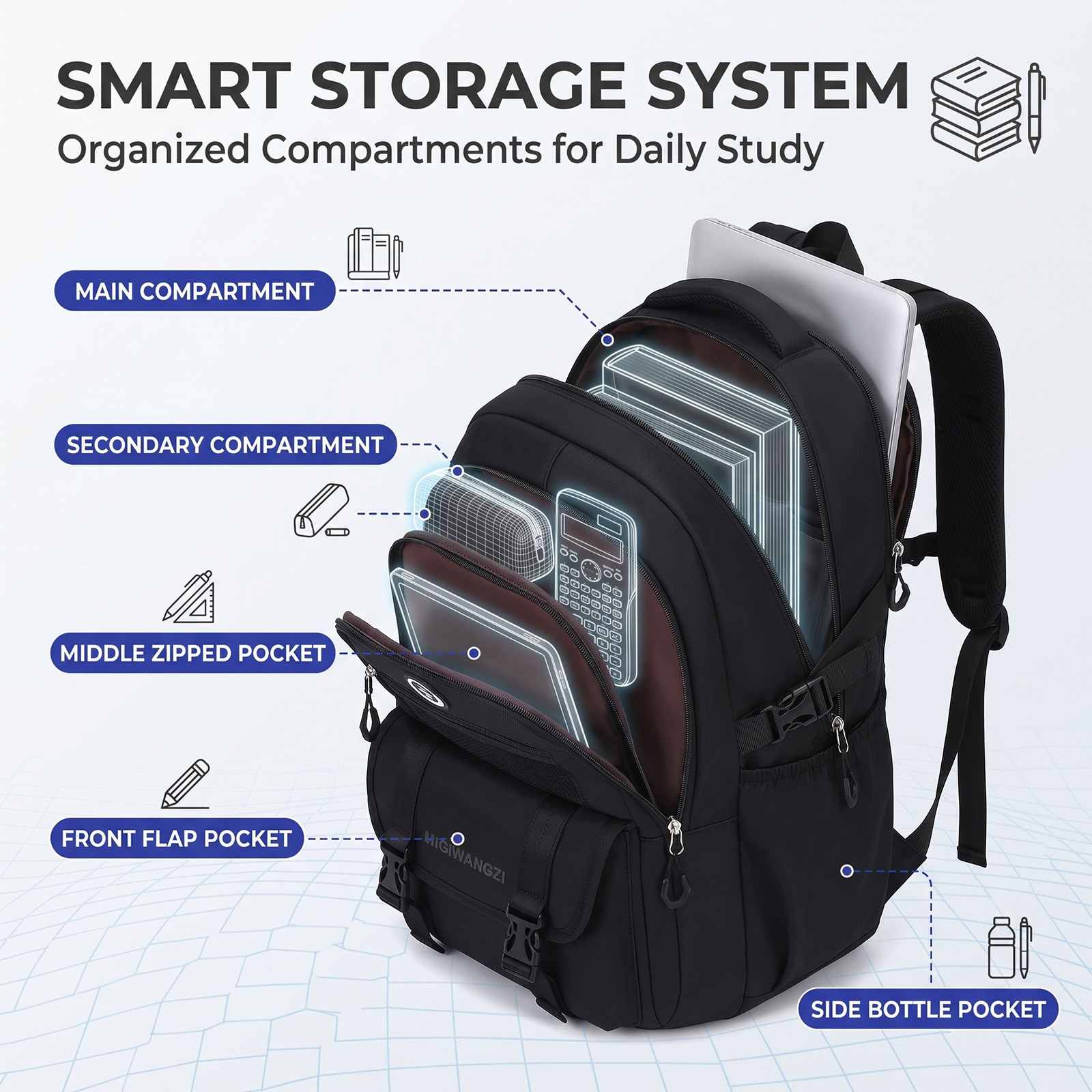 Mochila Moderna para Niños y N - School Backpack Teen reseña y precio