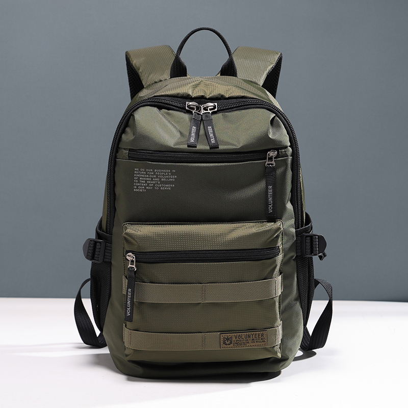VOLUNTEER, mochilas impermeabl - Canvas Backpack Casual reseña y precio
