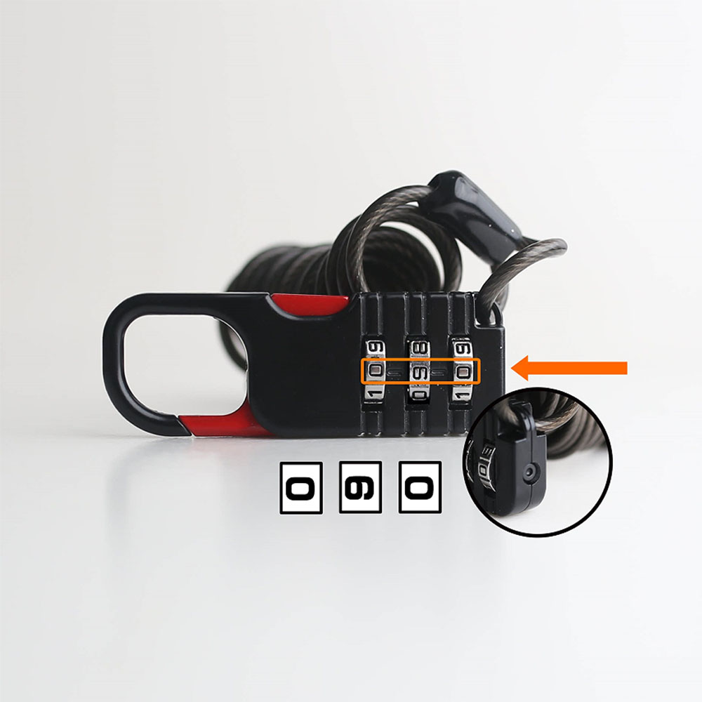 Candado de Combinación de 3 Dí - Travel Backpack Anti Theft reseña y precio