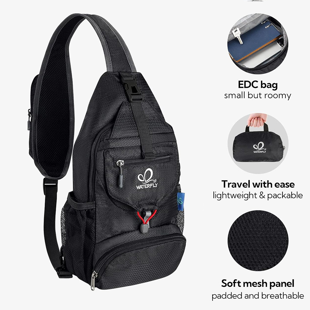 Bolsa de pecho WATERFLY, bando - Canvas Backpack Casual reseña y precio