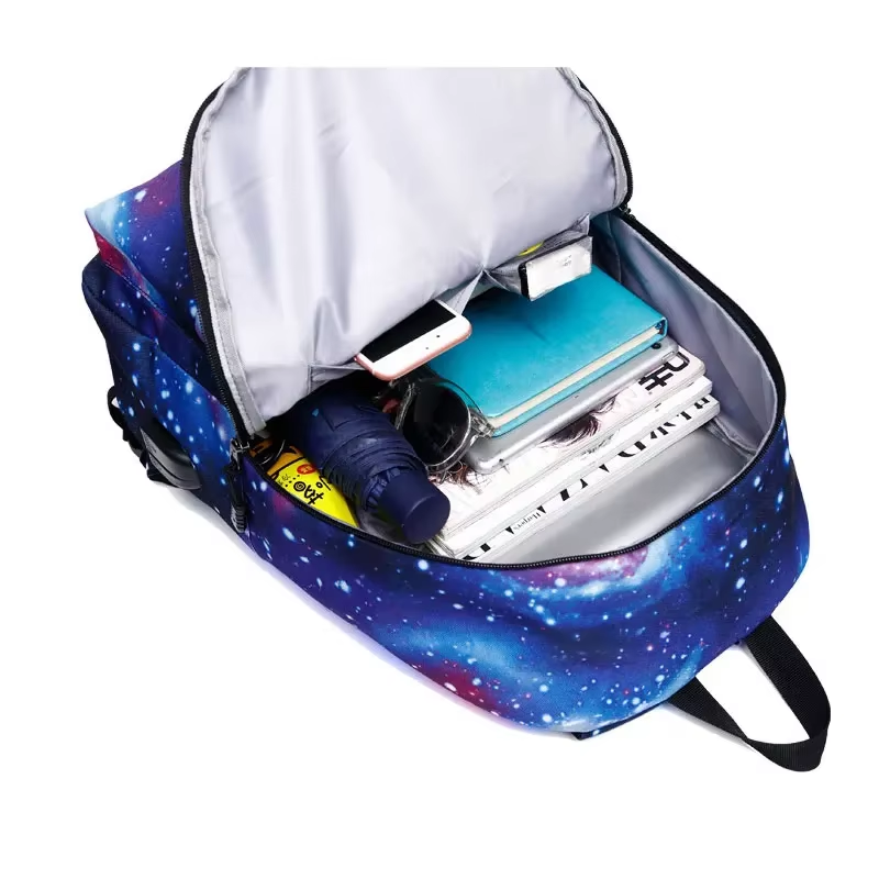 Mochila escolar de lona con di - School Backpack Teen reseña y precio