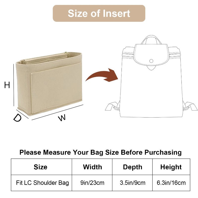 Inserto organizador de bolso i - Backpack Insert Organizer reseña y precio